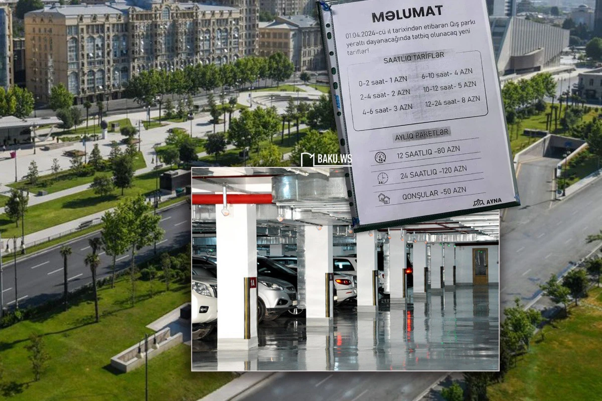 Bakıda parkinq qiymətləri nə üçün bahalaşıb?  - RƏSMİ CAVAB
