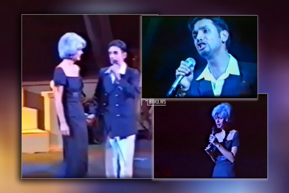 Faiq Ağayevin tanınmış diktorla illər əvvəlki görüntüləri - VİDEO