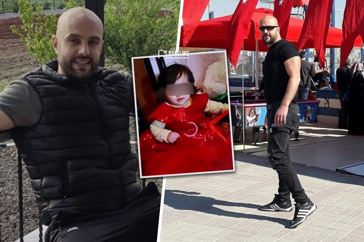 Körpə qızının qətlində şübhəli bilinən atanın - FOTOLARI