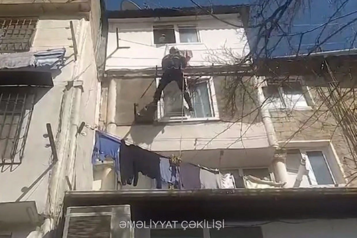 FHN xilasetmə əməliyyatının görüntülərini yaydı - VİDEO