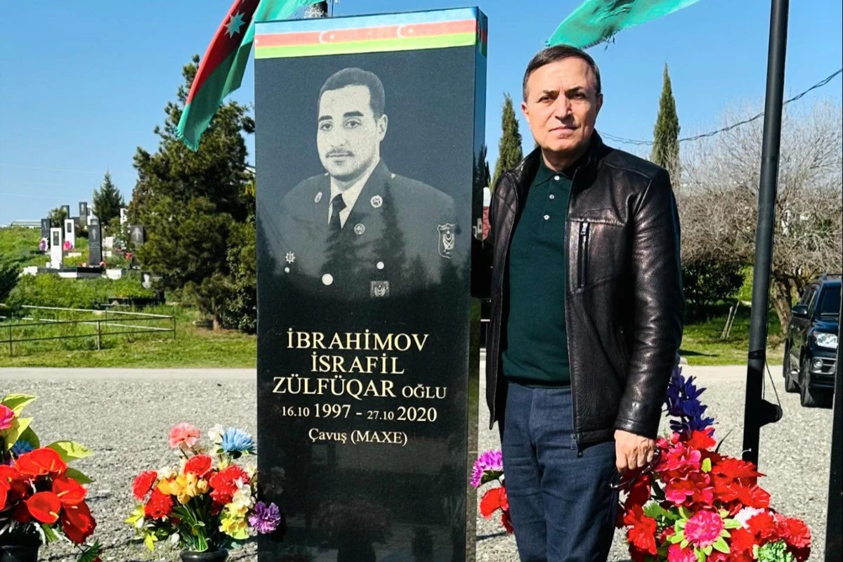 Mənsum İbrahimovdan şəhid qardaşı oğlu ilə bağlı paylaşım - FOTO