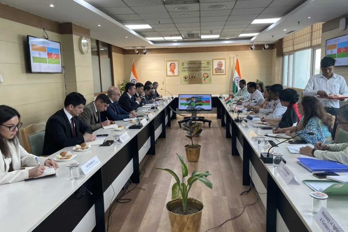 Yalçın Rəfiyev Hindistan rəsmisi ilə COP29-u müzakirə edib - FOTO