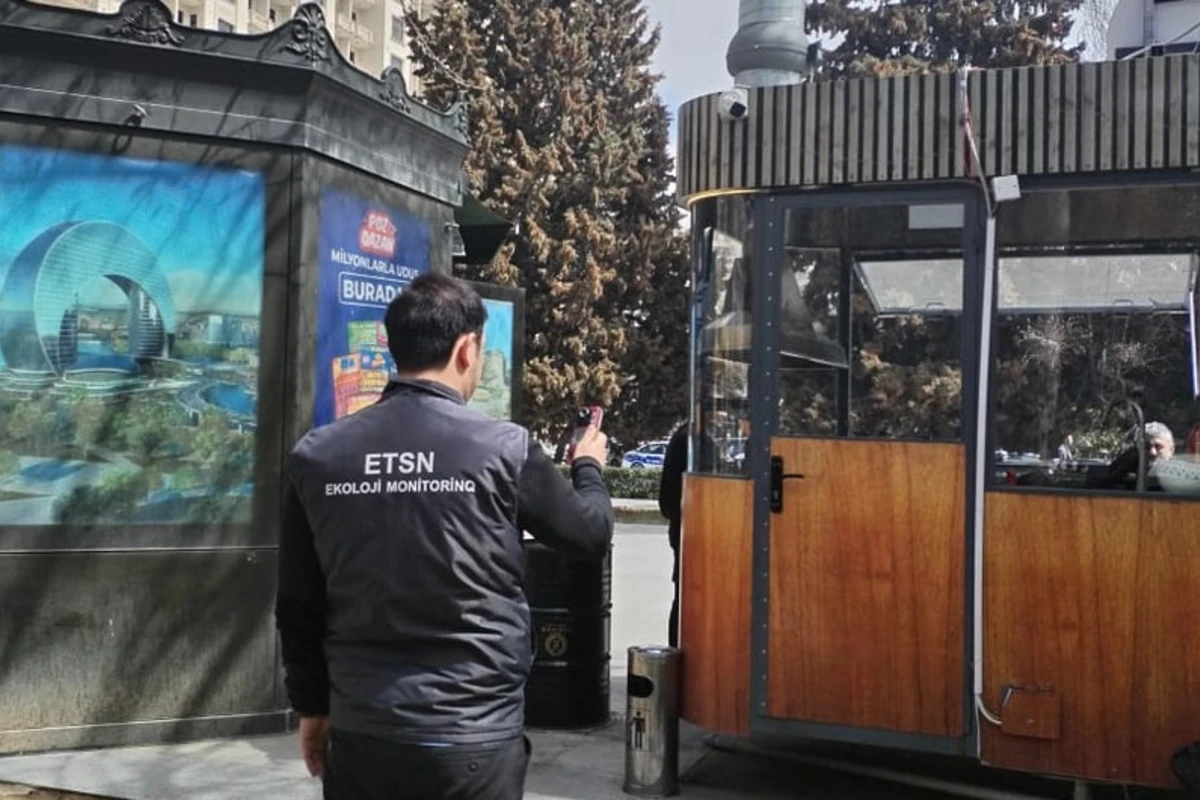 Bakıda atmosferi çirkləndirən iaşə obyekti barədə protokol tərtib olunub - FOTO