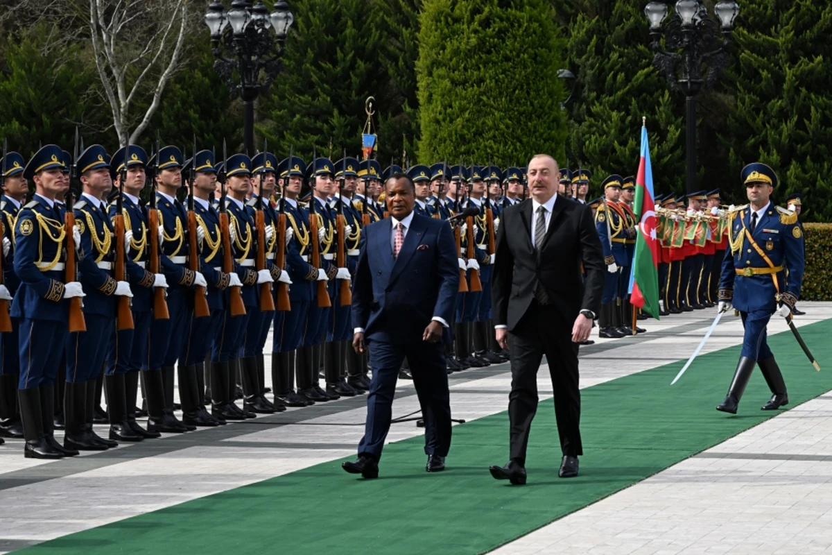 Состоялась церемония официальной встречи Президента Конго Дени Сассу-Нгессо - ФОТО