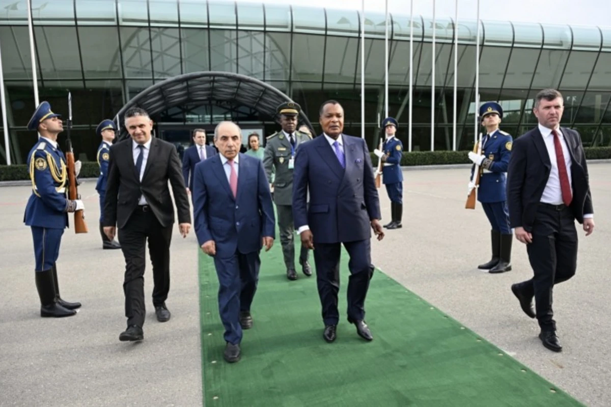 Konqo Prezidentinin Azərbaycana rəsmi səfəri başa çatıb - FOTO
