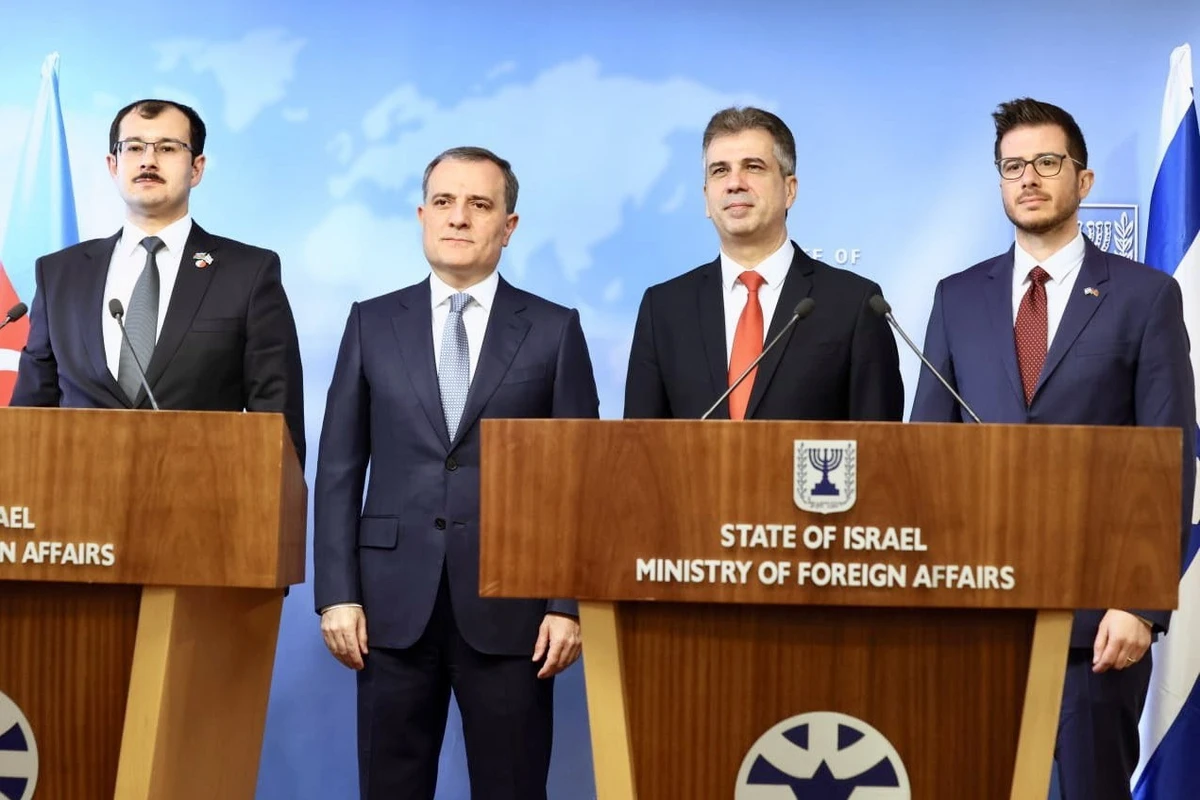 Səfir Corc Dik İsraillə Azərbaycan diplomatik münasibətlərinin qurulması haqqında paylaşım edib - FOTO