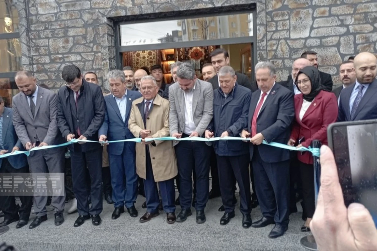 Kayseri şəhərindəki Xocalı parkında Şuşa Azərbaycan Evinin açılışı olub - YENİLƏNİB - FOTO