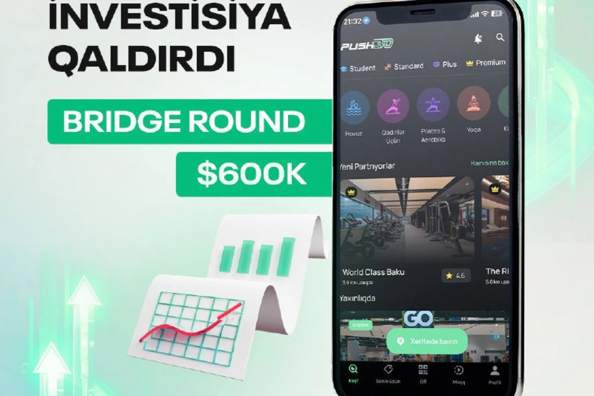 Push30 Bridge investisiya raundunu $600 min dollar ilə bağlayır - FOTO