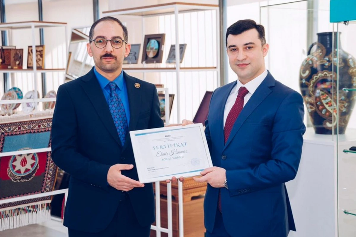 600-cü sahibkar ABADçı adını qazanıb