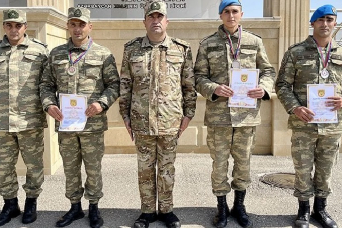 Проведено первенство по военизированному кроссу в Сухопутных войсках - ФОТО