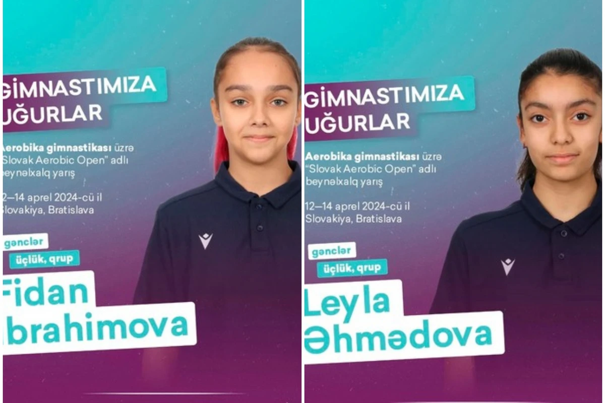 Azərbaycanın gənc gimnastları “Slovak Aerobic Open”də çıxış edəcəklər - FOTO
