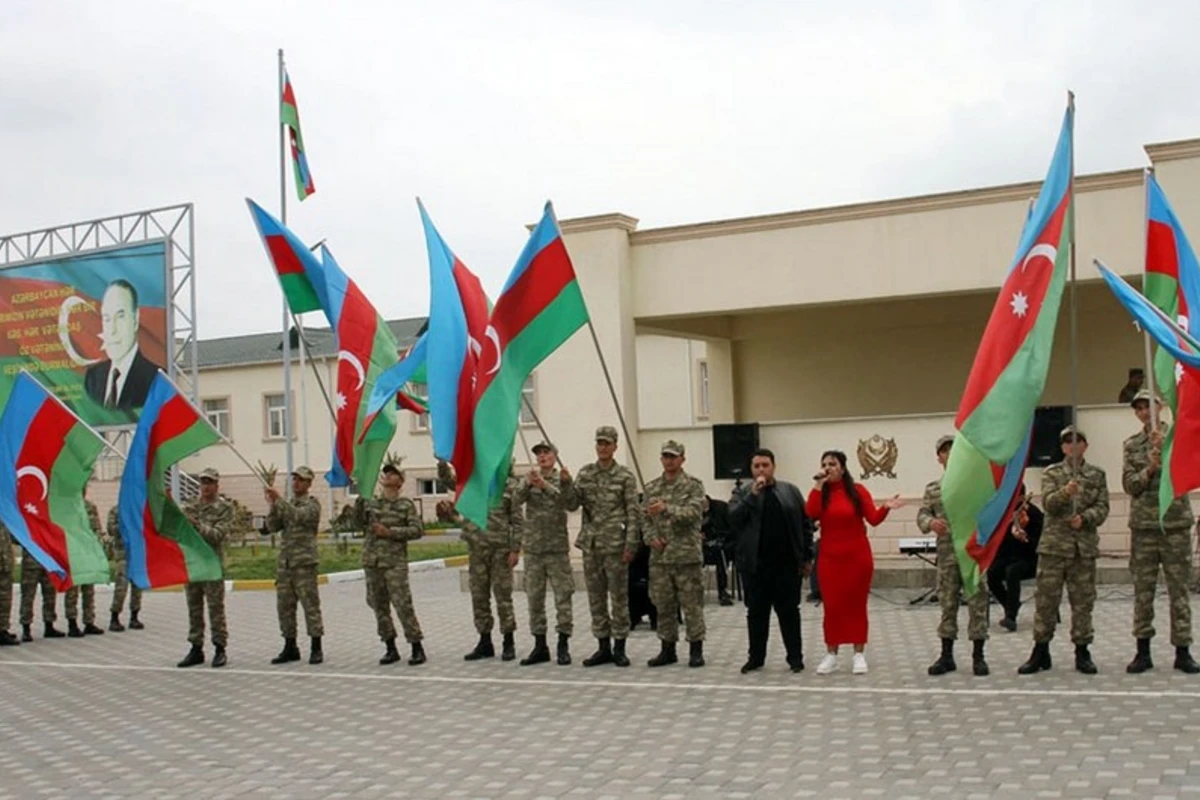 Hərbi qulluqçuların asudə vaxtı yüksək səviyyədə təşkil olunur - FOTO