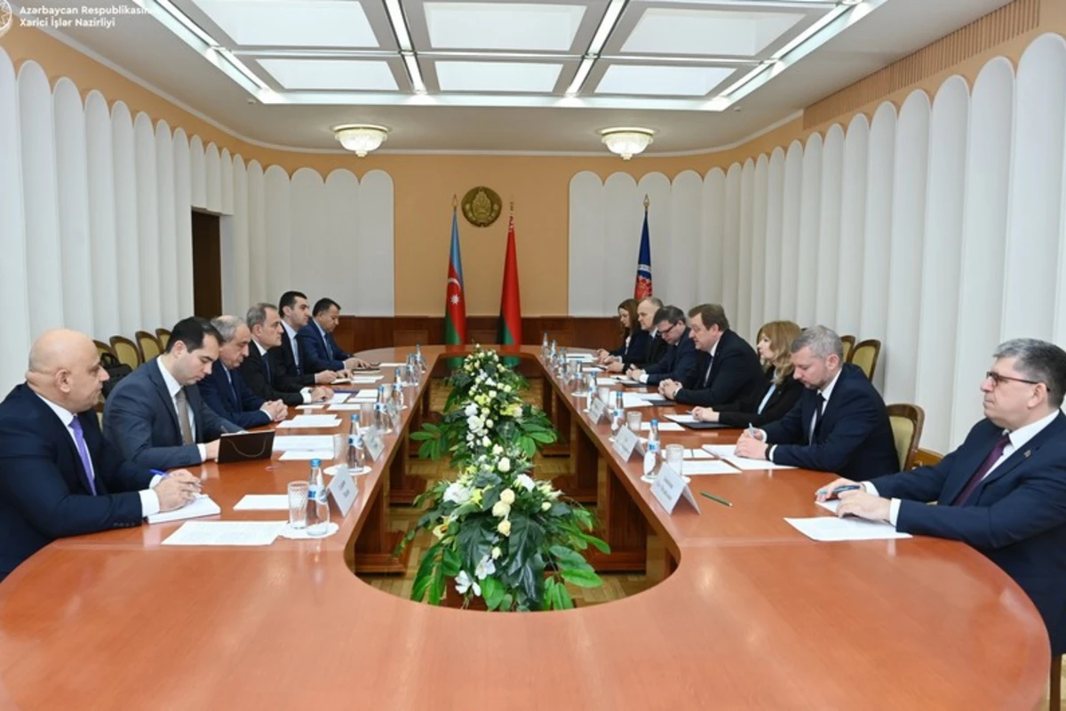 Minskdə Azərbaycan və Belarus XİN başçılarının görüşü olub - YENİLƏNİB - FOTO