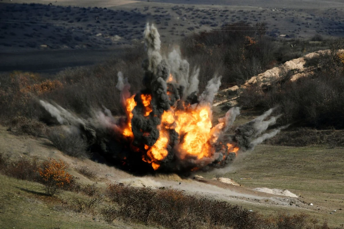Ağdamda mina partlayışında xəsarət alan şəxslər xəstəxanaya yerləşdiriliblər - YENİLƏNİB