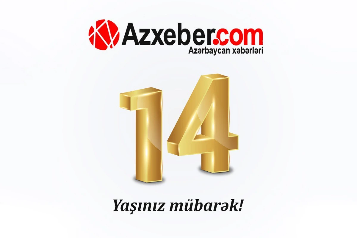 Azxeber.com 14 yaşını qeyd edir