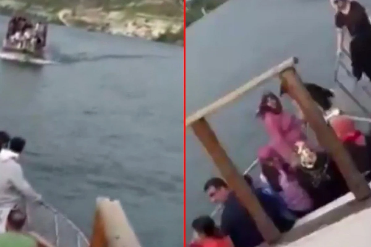 Türkiyədə təhlükəli anlar: Qayıqlar toqquşdu - ANBAAN VİDEO Türkiyədə təhlükəli anlar: Qayıqlar toqquşdu - ANBAAN VİDEO