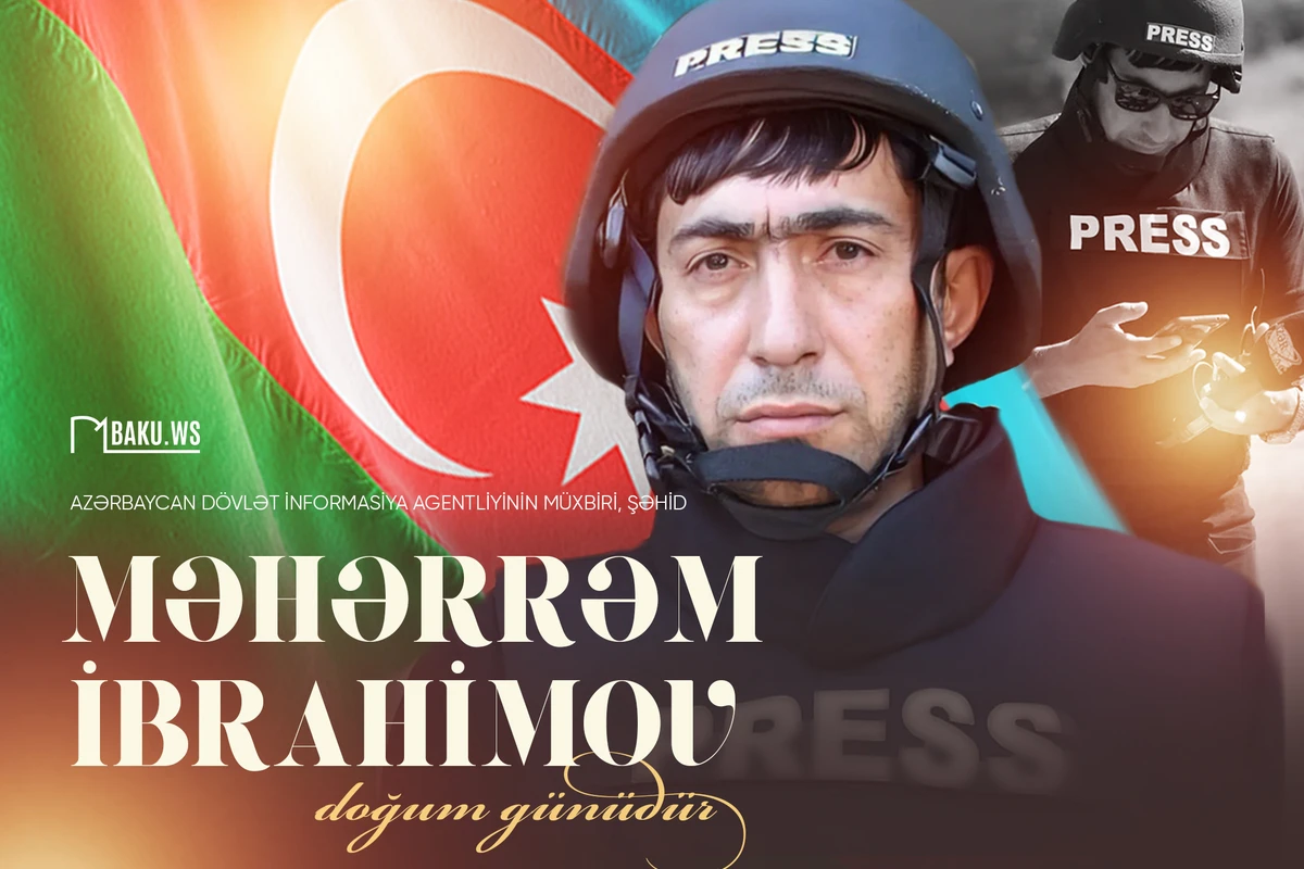 Bu gün şəhid jurnalist Məhərrəm İbrahimovun doğum günüdür
