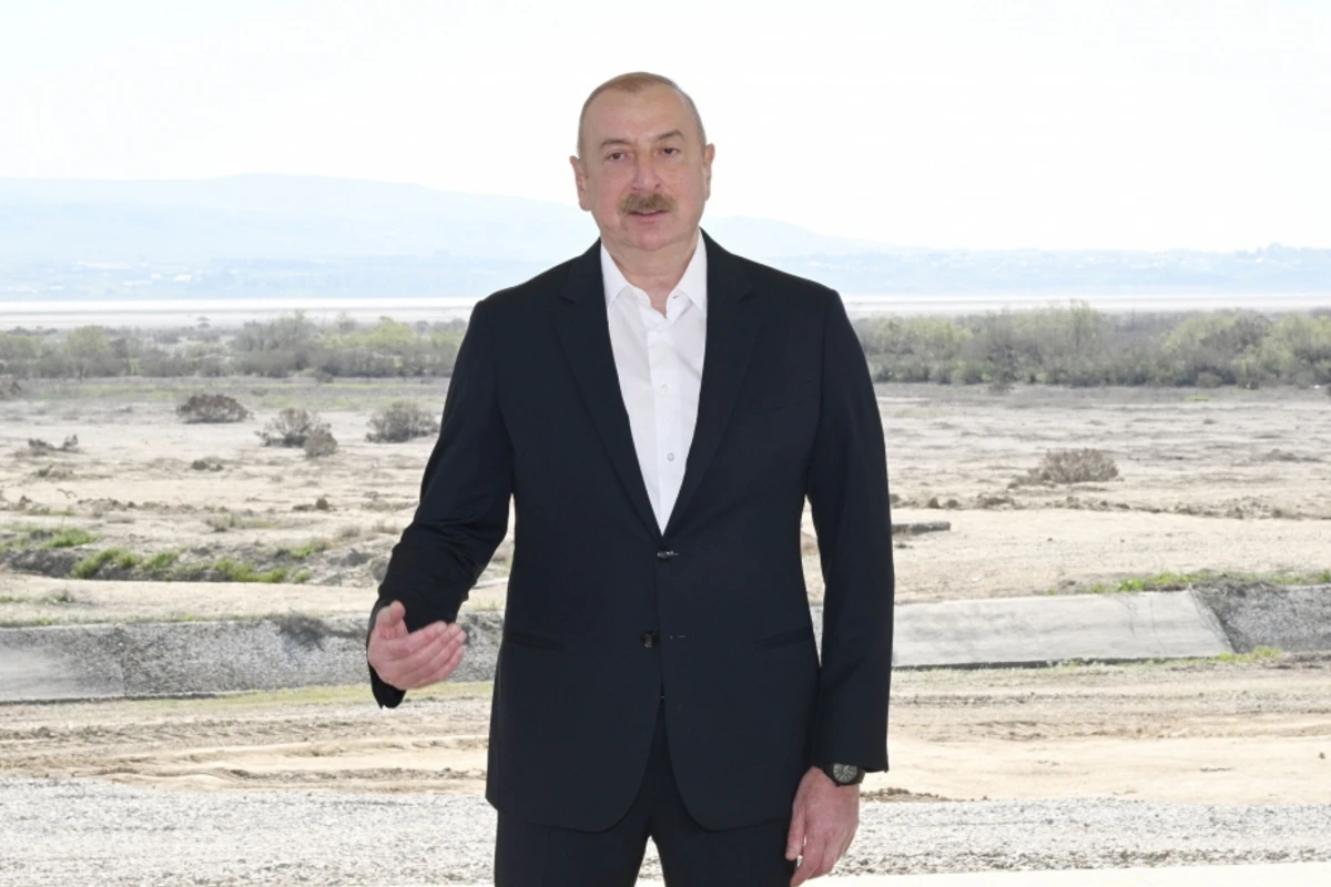 Ильхам Алиев: По объему воды и охвату посевных площадей Ширванский канал будет нашим крупнейшим проектом