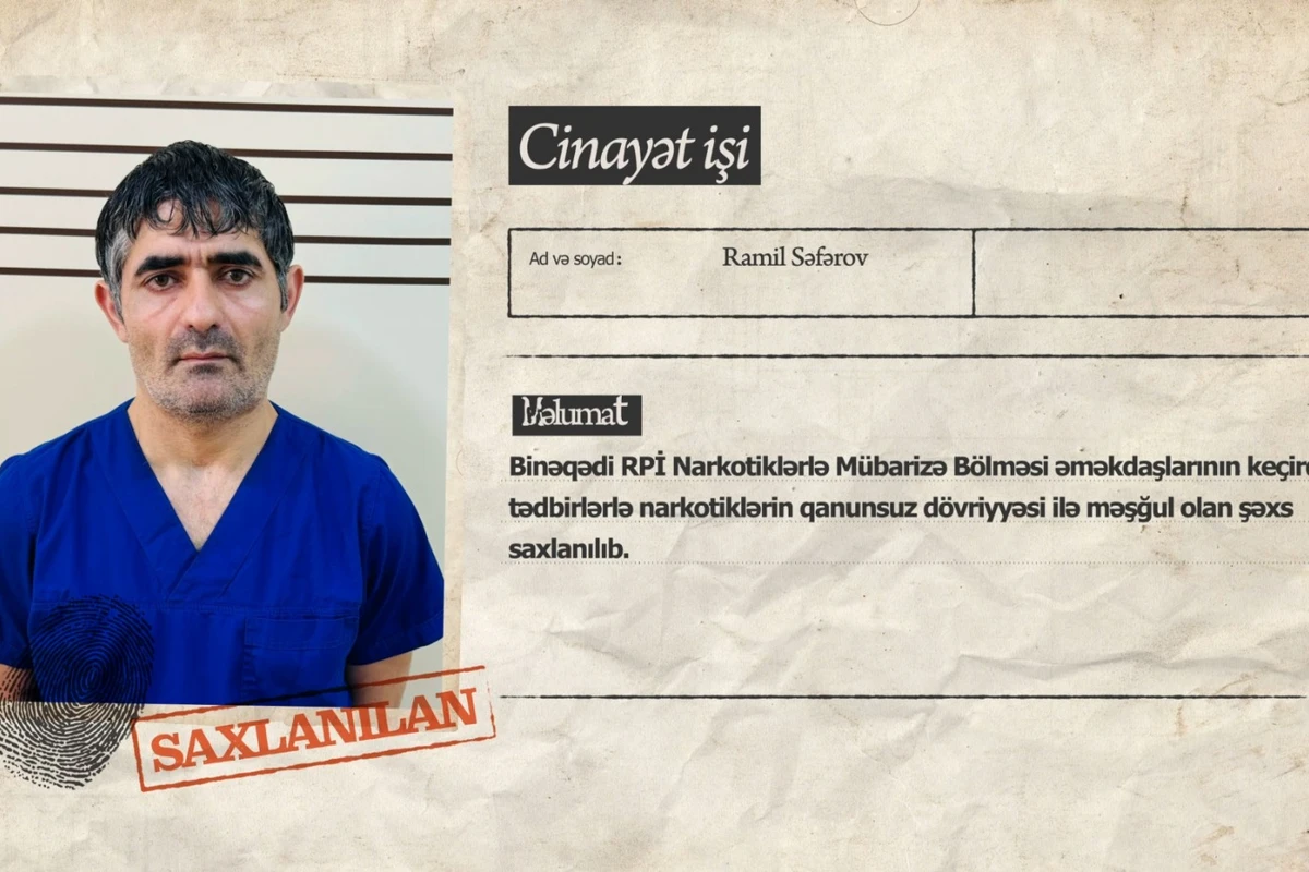 İran vətəndaşı tərəfindən narkokuryerliyə cəlb olunan dəstə üzvü saxlanılıb - VİDEO