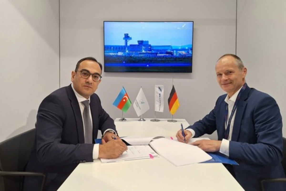 AZAL və “DFS Aviation Services” Laçın hava limanının nəzarət sistemi ilə təchiz edilməsinə dair müqavilə imzalayıb - FOTO