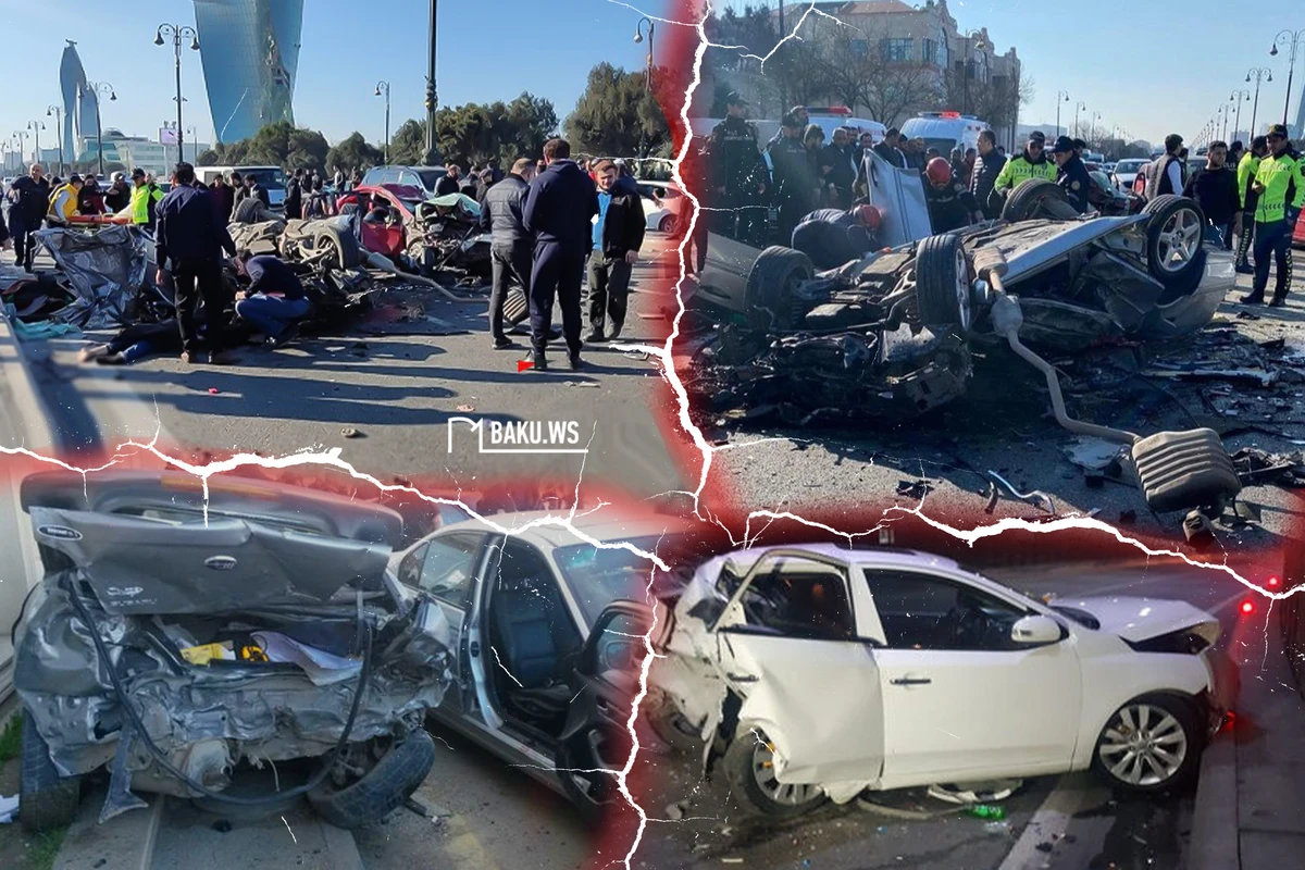 Bakının ən çox piyada ölümü baş verən üç prospekti - ÜNVANLAR/FOTO