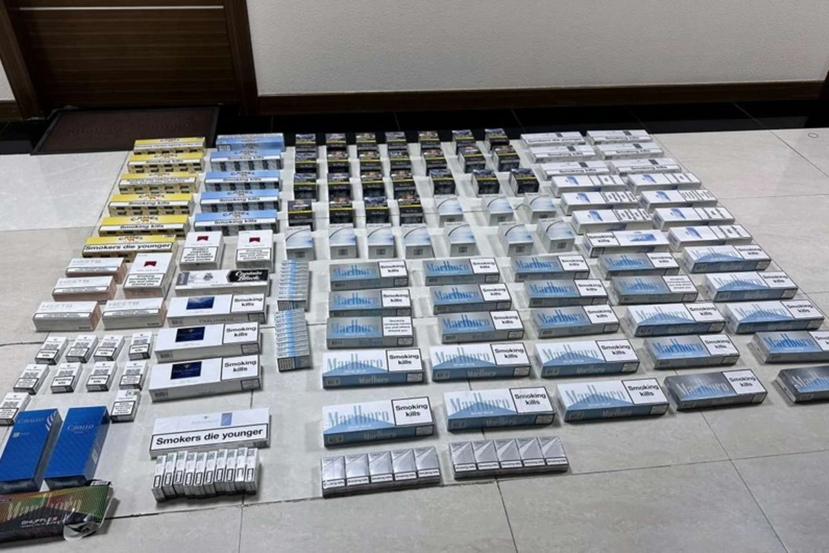 Bakıda aksizsiz xarici markalı siqaretlər aşkarlanıb