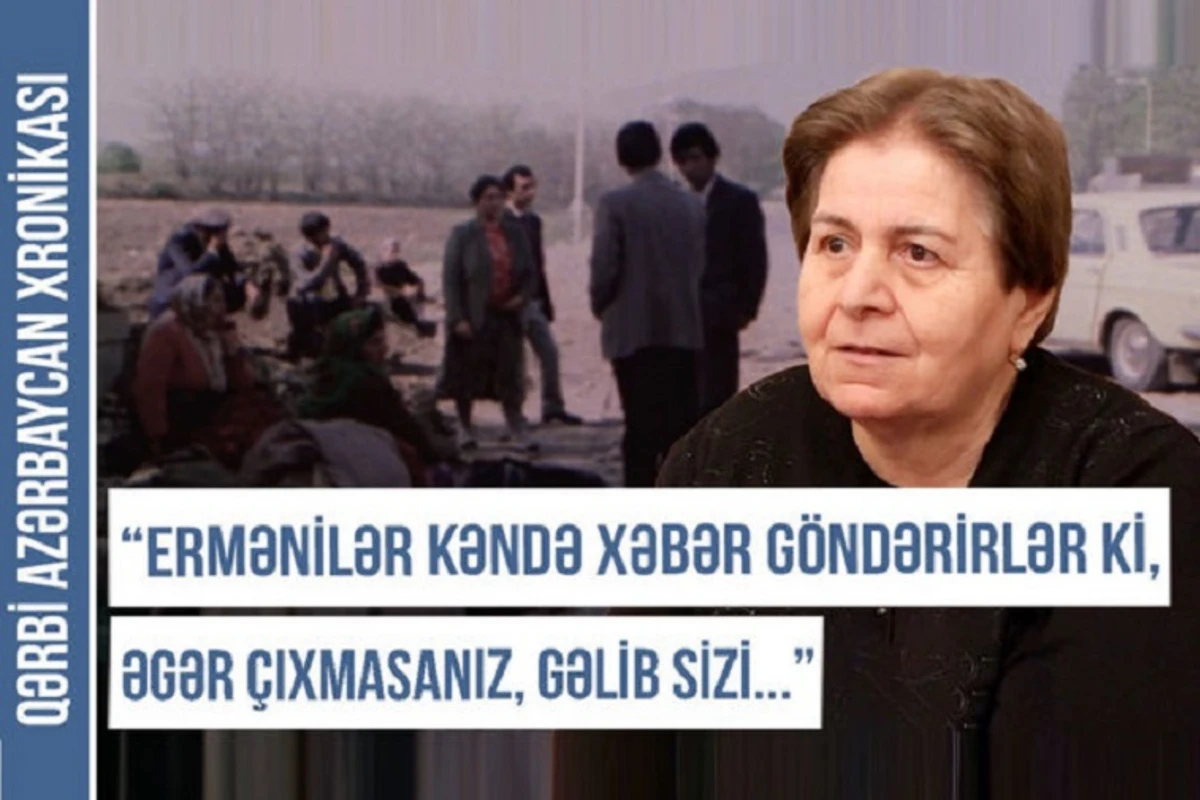 Qərbi Azərbaycan Xronikası: “Camaat pərən-pərən düşdü, hərə bir tərəfə dağıldı” - VİDEO Qərbi Azərbaycan Xronikası: “Camaat pərən-pərən düşdü, hərə bir tərəfə dağıldı” - VİDEO