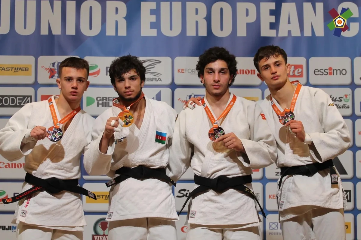 Azərbaycan cüdoçuları Avropa Kubokunun ilk günündə 2 medal qazanıb - FOTO
