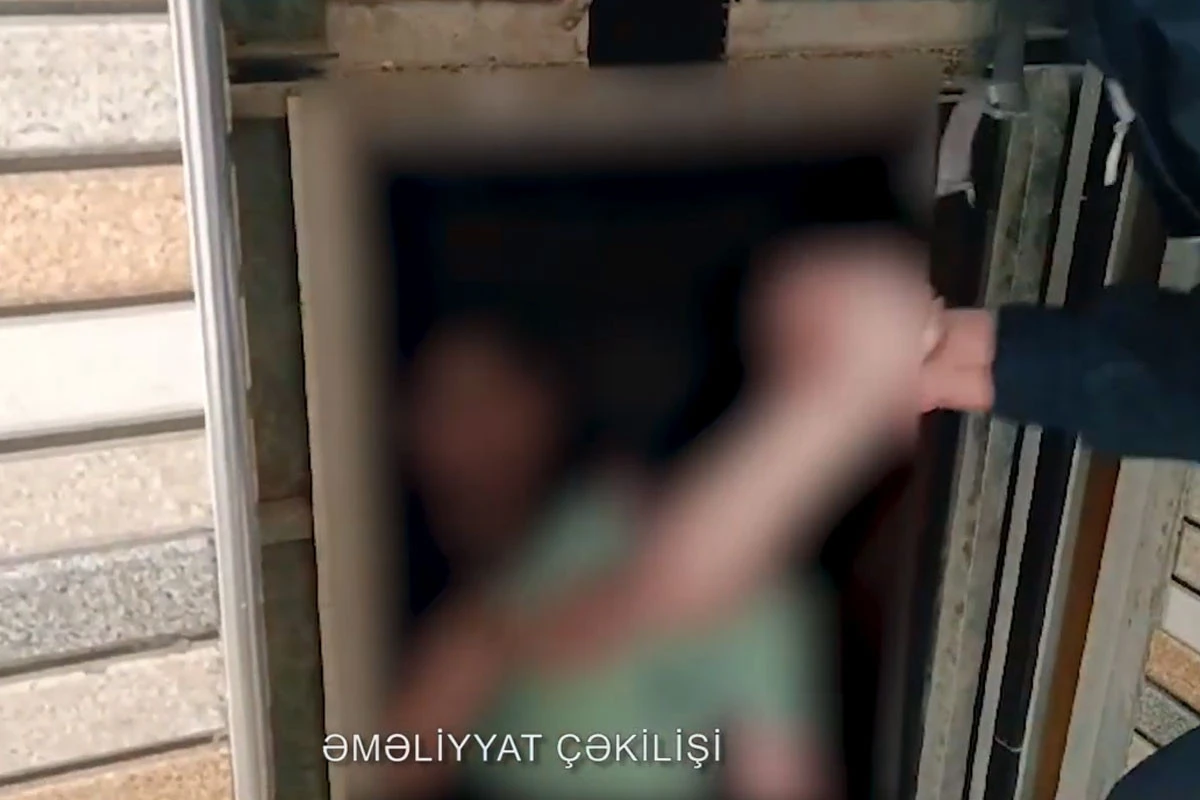 Liftdə köməksiz qalan 7 nəfər xilas edilib - VİDEO