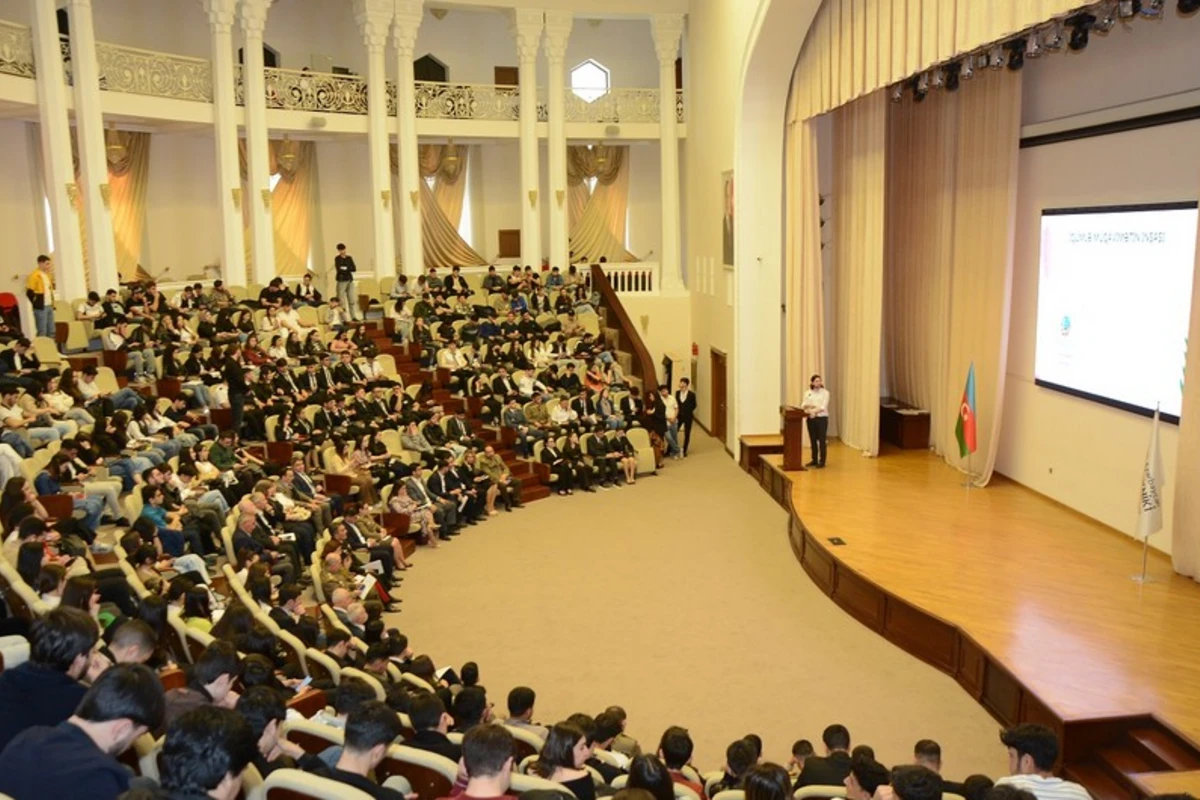 “COP29 tələbləri: iqlim dəyişikliyi və təbii fəlakətlərə qarşı müqavimət” mövzusunda konfrans keçirilib - FOTO