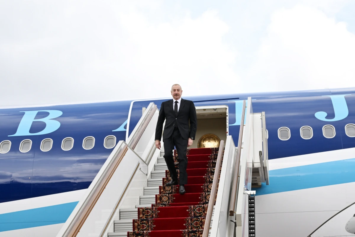 Prezident İlham Əliyev Rusiyada səfərdədir - FOTO