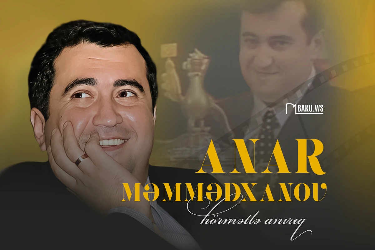 Anar Məmmədxanovun anım günüdür