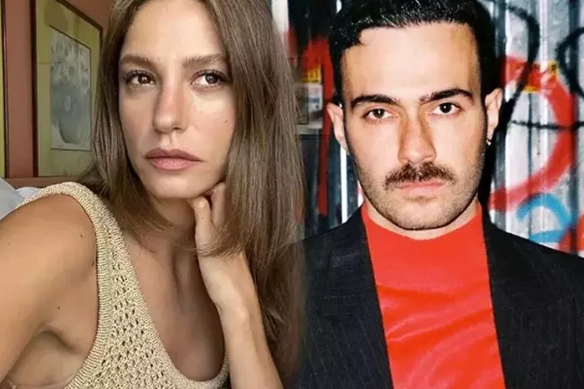Serenay Sarıkaya ilk dəfə sevgilisi ilə belə görüntüləndi - VİDEO