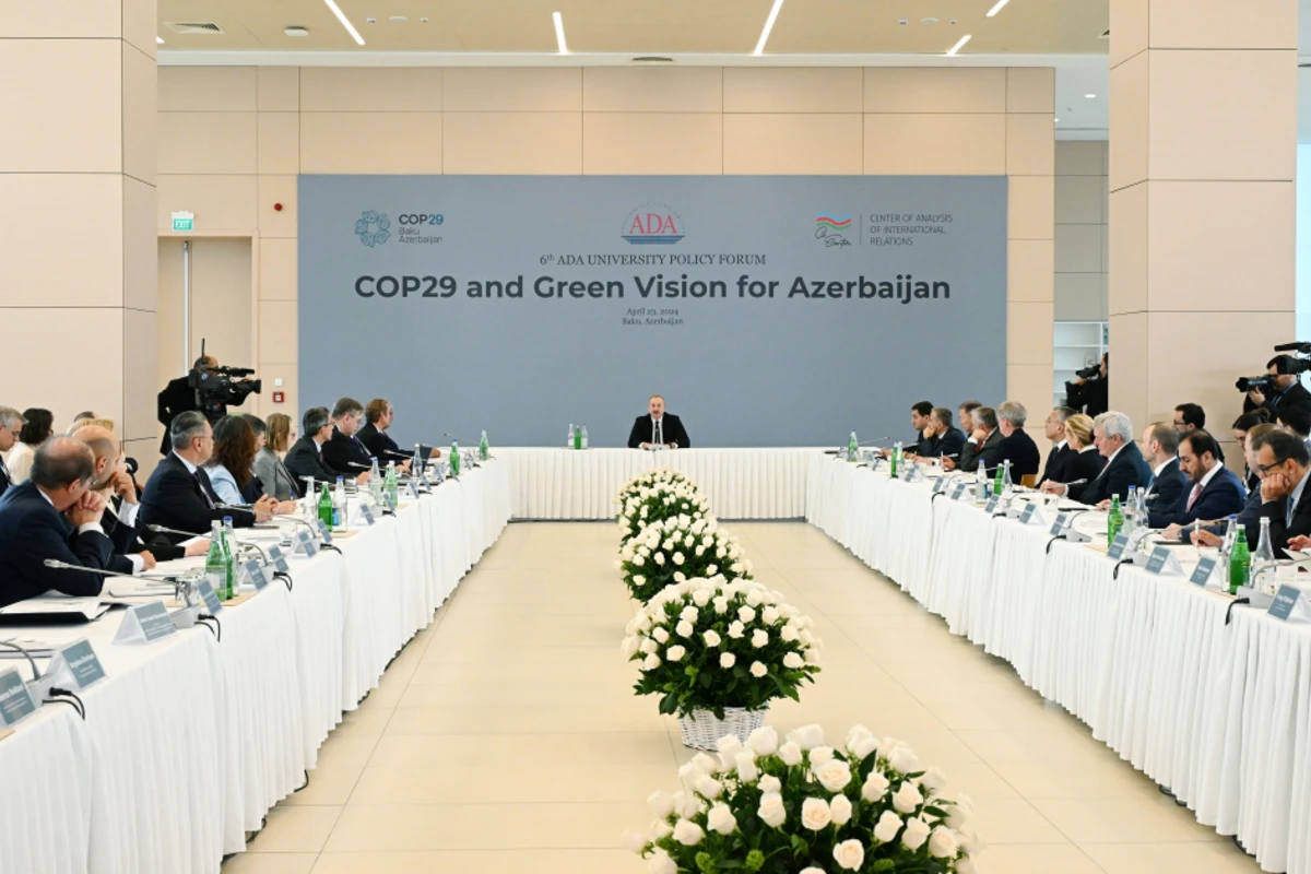 Ильхам Алиев: Мы хотим, чтобы COP29 прошла успешно с точки зрения решения вопросов изменения климата