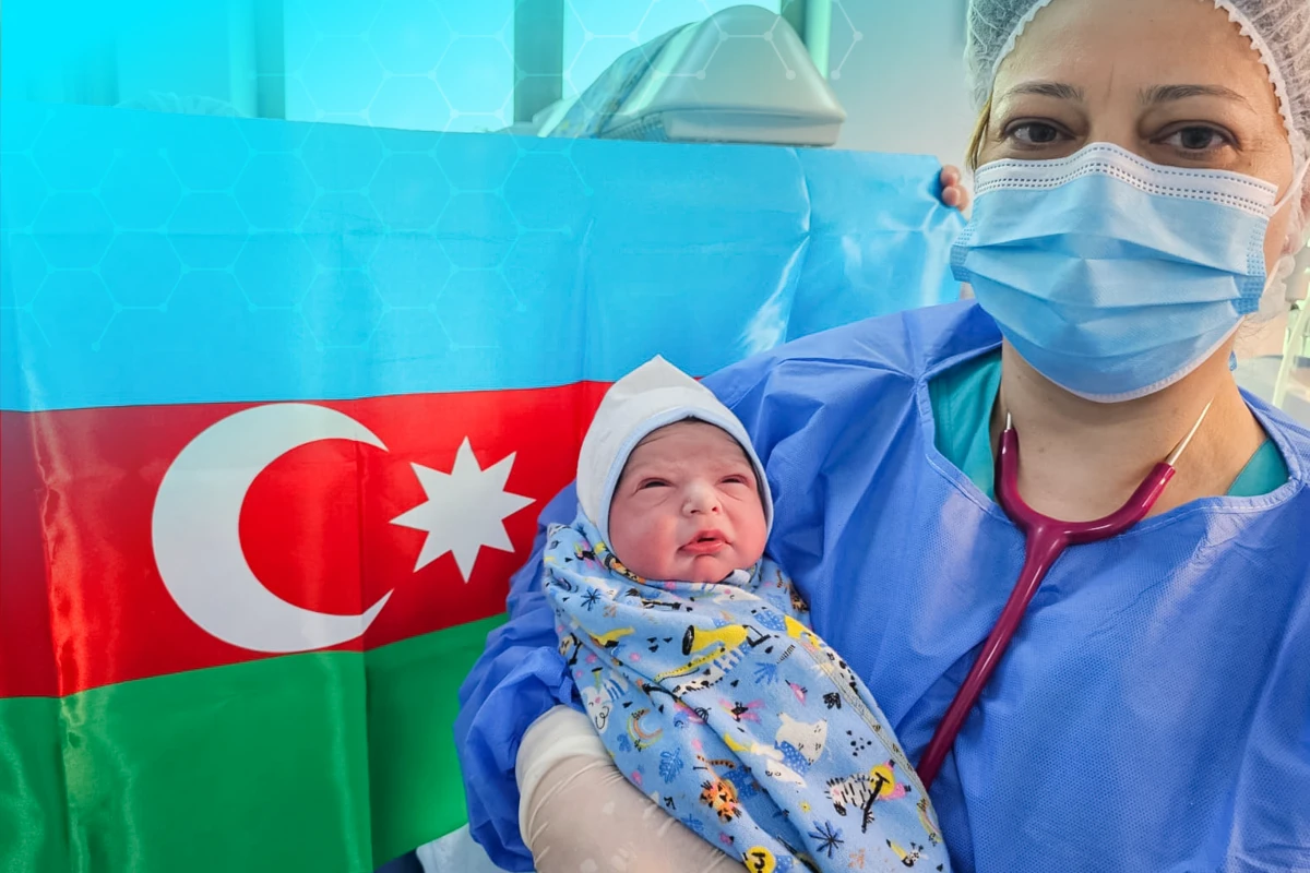 Xankəndi şəhərindəki tibb müəssisəsində ilk körpə dünyaya gəlib - FOTO