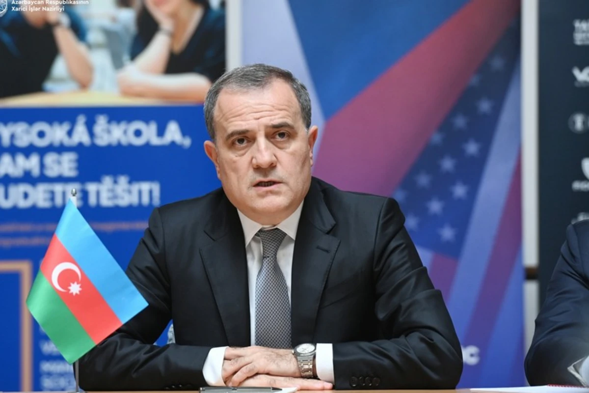 Ceyhun Bayramov “CEVRO” İnstitutunda Ermənistanla normallaşma prosesinin hazırkı durumundan danışıb - FOTO