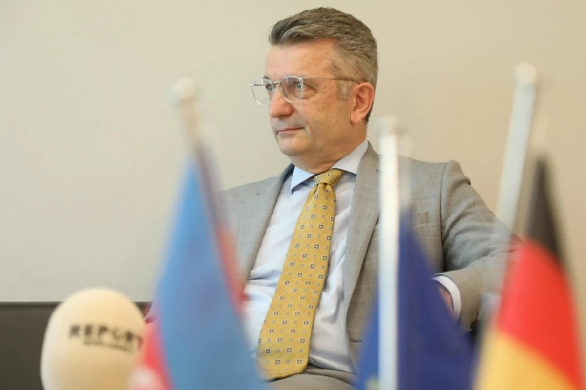 Almaniya səfiri: Azərbaycan və Ermənistanı davamlı, ədalətli sülh səylərini davam etdirməyə çağırırıq - FOTO