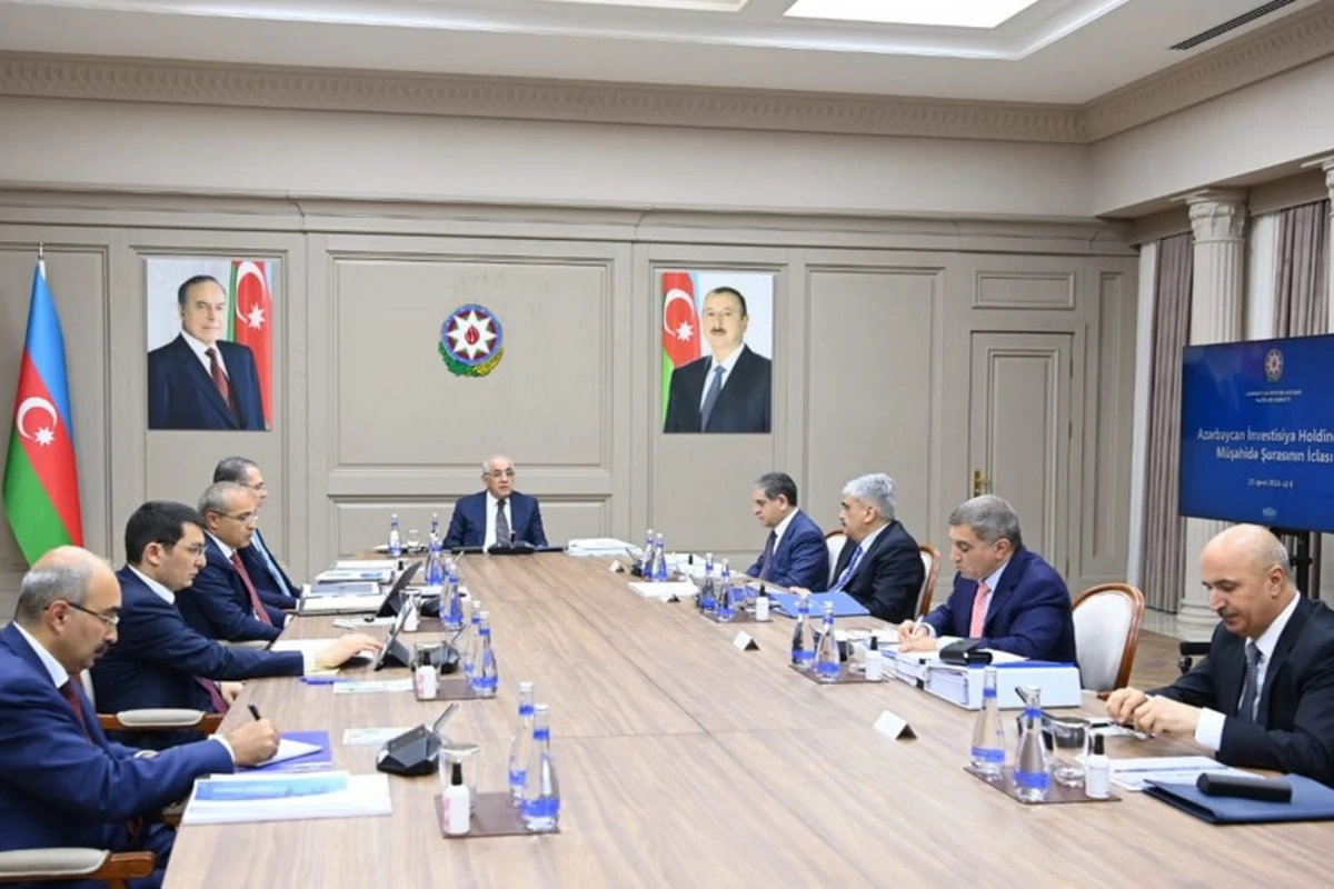 Baş nazir Azərbaycan İnvestisiya Holdinqinin iclasını keçirib, tapşırıqlar verib - FOTO