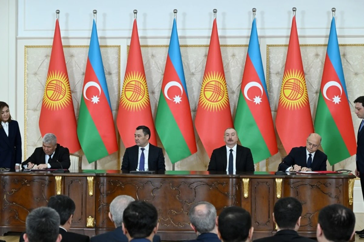 Azərbaycan Qırğızıstanla energetika əməkdaşlığına dair Anlaşma Memorandumu imzalayıb