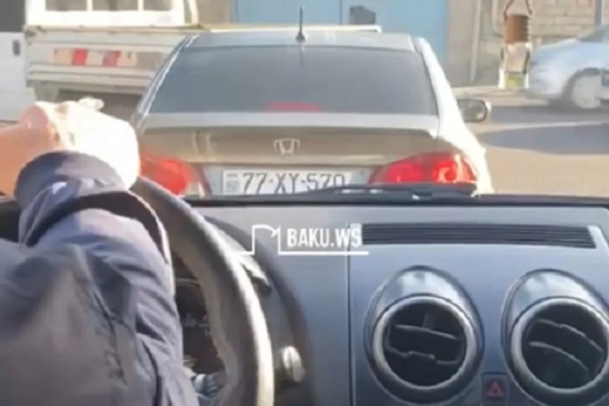 Bakıda bu yolda işıqfor 2 ildir işləmir - VİDEO