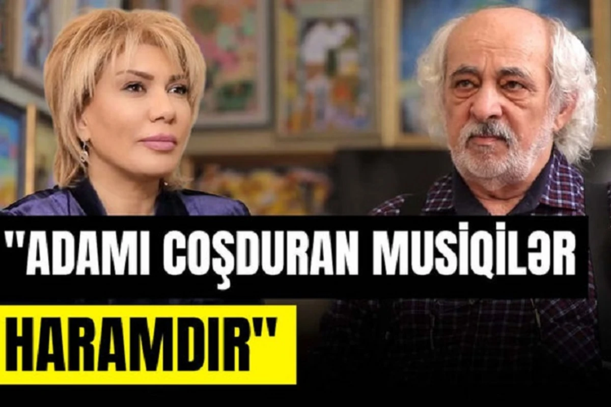 Yaşlı rəssam: “Adamı çoşduran musiqilər haramdır” - VİDEO