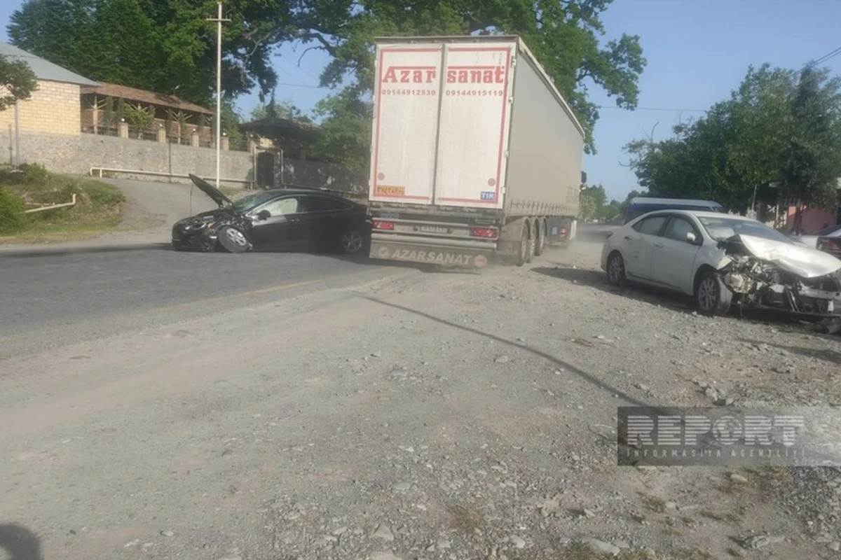 Şəkidə QƏZA: Xəsarət alanlar var - FOTO