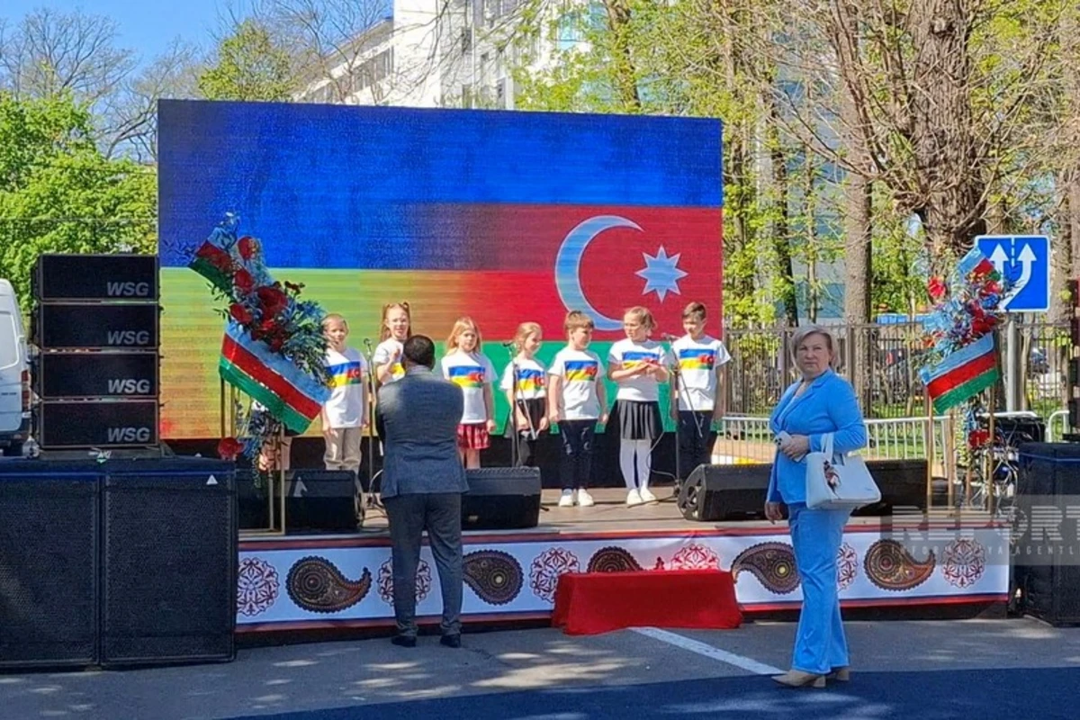 Ukraynanın İrpen şəhərində ölkədə ilk dəfə olaraq Azərbaycan mədəniyyəti günü keçirilib - FOTO