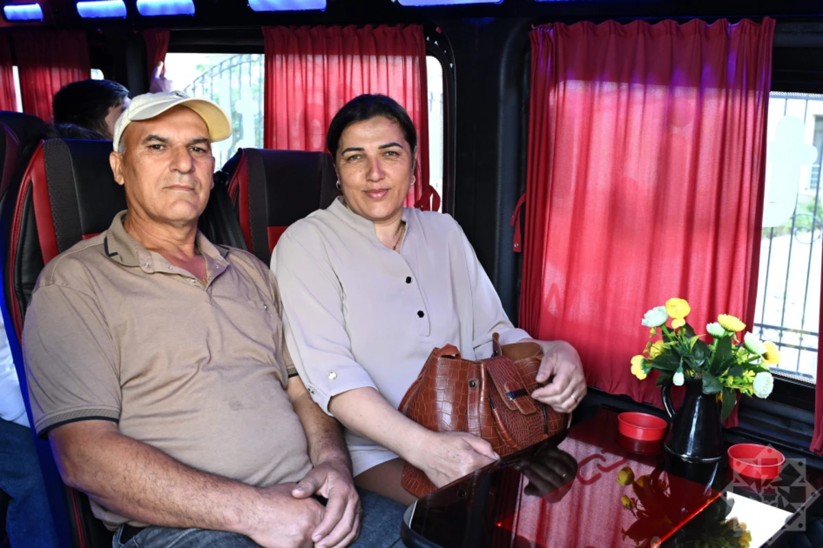 Füzuli şəhərinə növbəti köç karvanı yola düşüb - FOTO