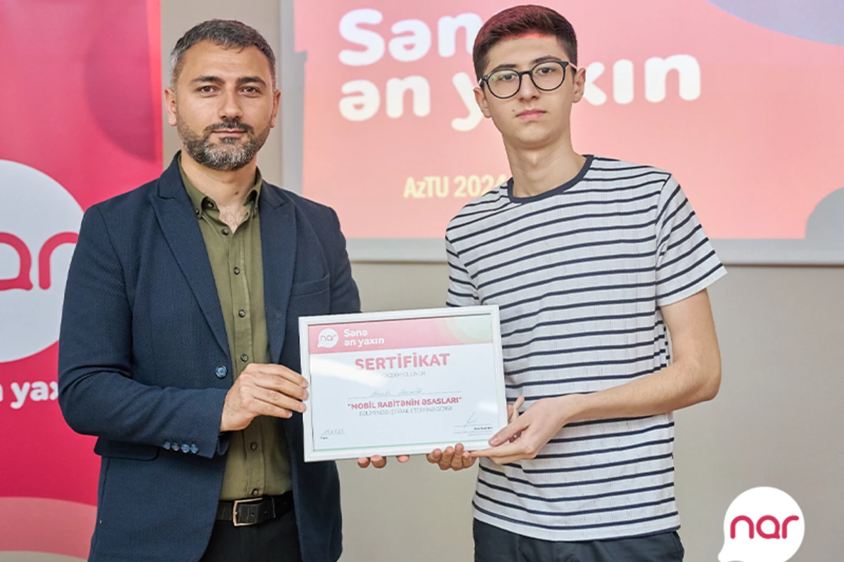“Nar” rabitə sahəsinin peşəkarlarını hazırlayır - FOTO