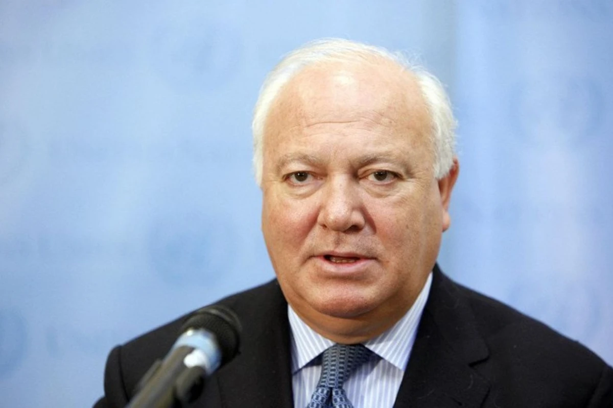 Migel Anxel Moratinos Azərbaycanla Ermənistan arasında sərhədlərin delimitasiyası ilə bağlı razılaşmanı yüksək qiymətləndirib