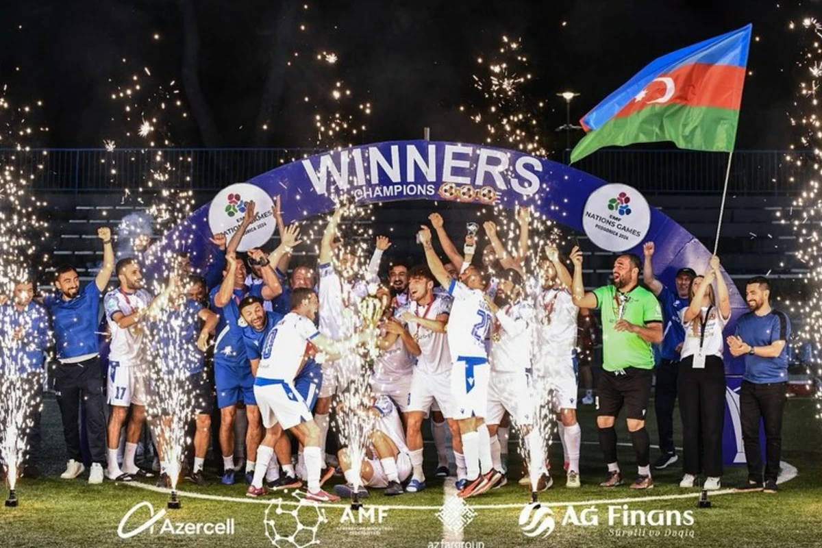 Azərbaycanın minifutbol millisi beynəlxalq turnirin qalibi olub - FOTO