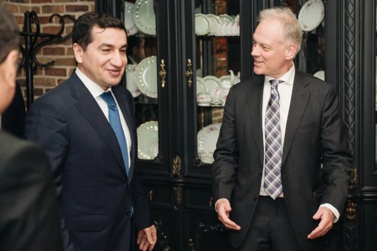 Hikmət Hacıyev AK-nın Qonşuluq və Genişlənmə Danışıqları üzrə Baş direktoru ilə görüşüb - FOTO