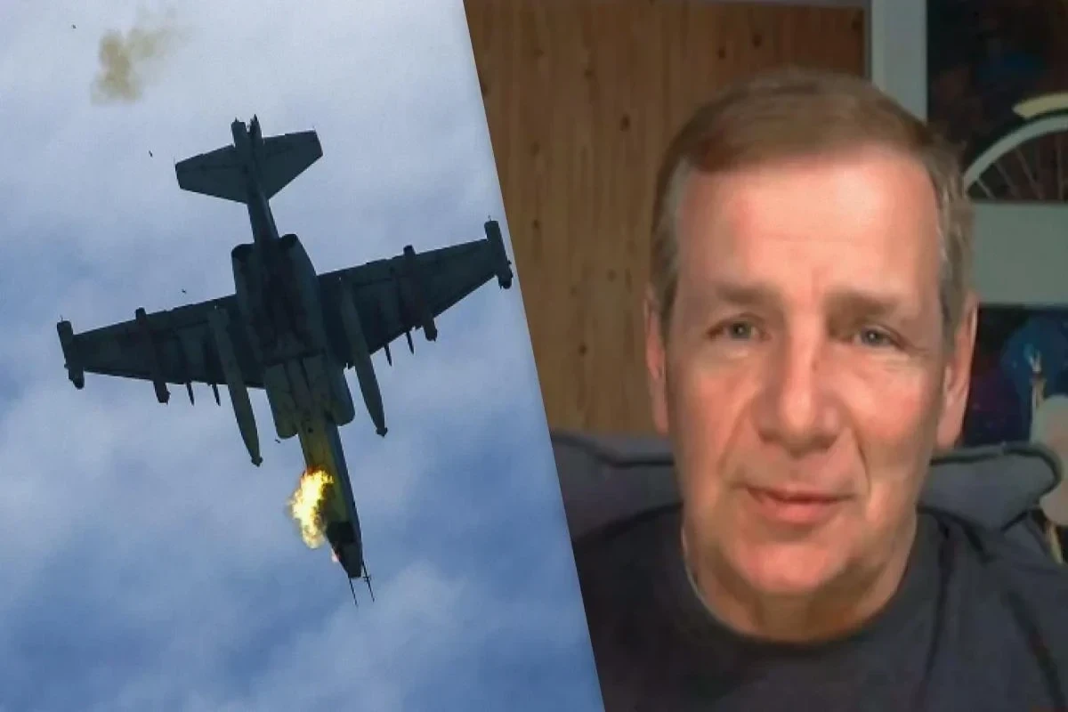 Rusiya Ukraynada Su-25 təyyarəsini itirib