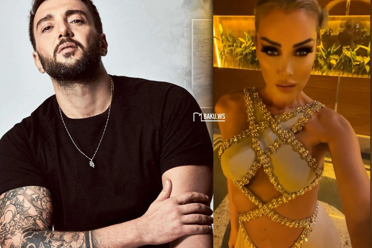 Petek Dinçöz azərbaycanlı modelyerin kolleksiyasından geyindi - FOTO/VİDEO